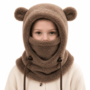 Cagoule Fille Marron