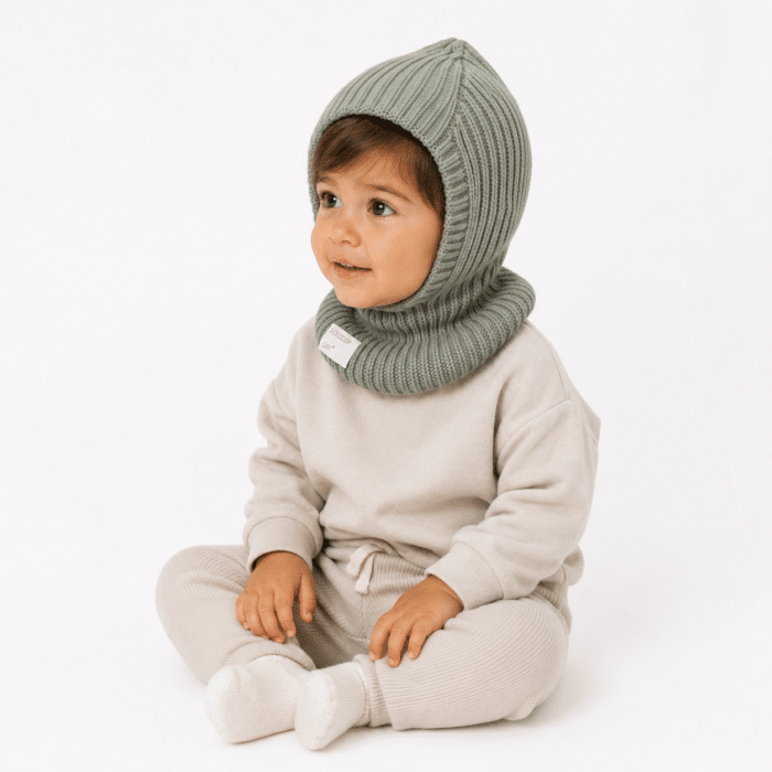 Cagoule bebe sauge