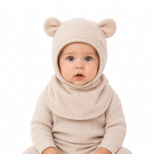 Cagoule Ourson Beige
