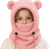 Cagoule Fille Rose