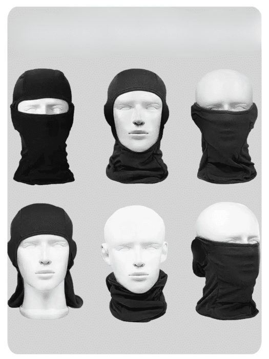Cagoule noir Multifonction