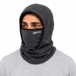 Cagoule polaire gris fonce