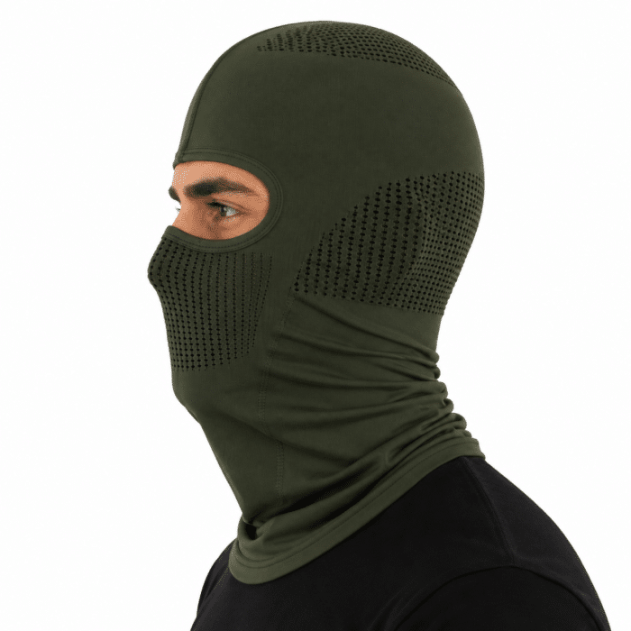 Cagoule ventilée kaki 2