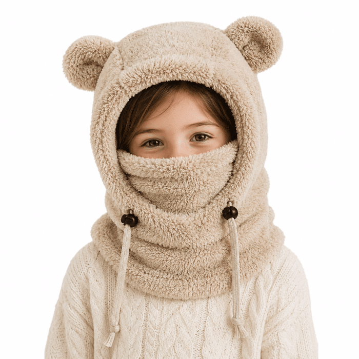 IMG CAGOULE FILLE TAUPE
