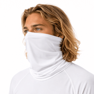 Cache Cou Cagoule Blanche
