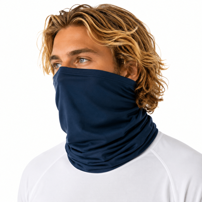 Cache Cou Cagoule Bleu