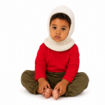 Cagoule Bébé Blanche