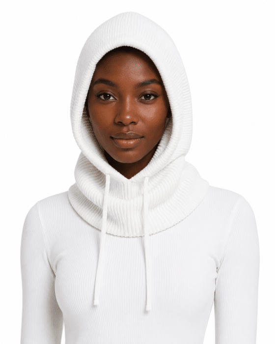 cagoule blanche