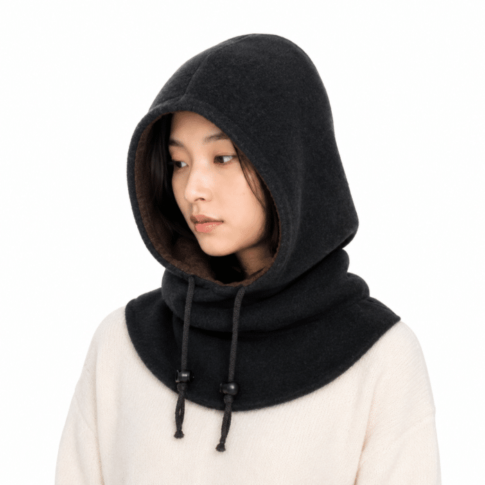 cagoule cachemire