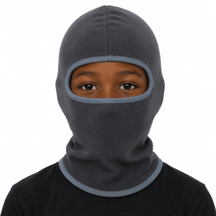 cagoule enfant gris fonce