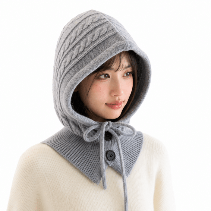 cagoule tricot 3quart