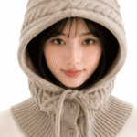 Cagoule Tricot Beige