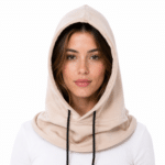 Cagoule Femme Coton Beige