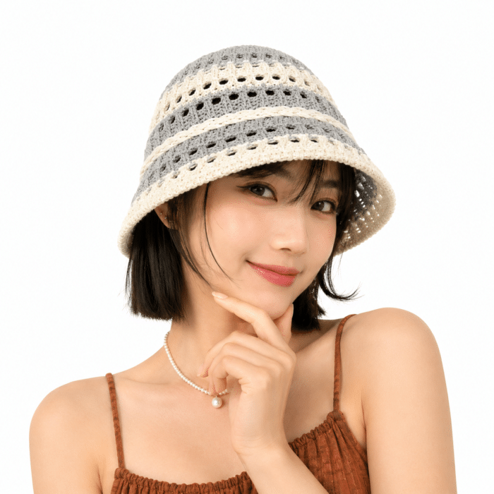 Bob Crochet Gris