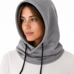 Cagoule Femme Coton Gris