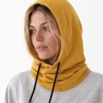 cagoule femme coton jaune 3