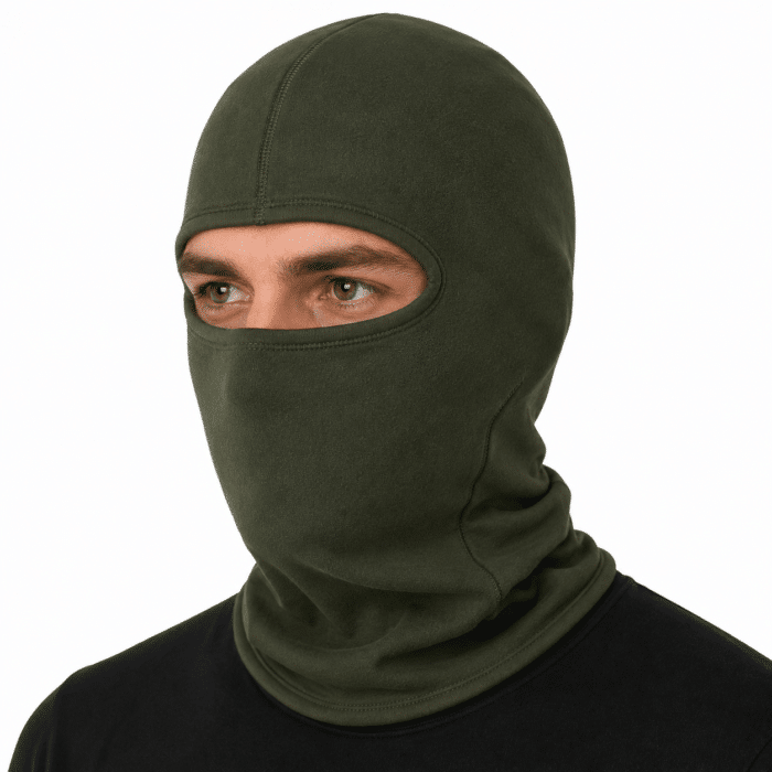 cagoule hiver homme kaki 2