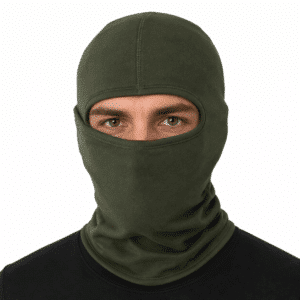 Cagoule Hiver Homme Kaki