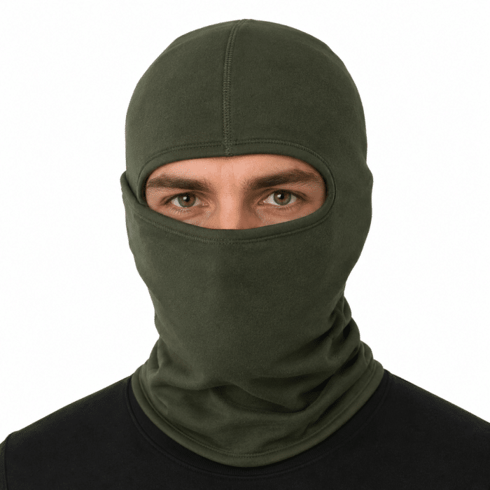 Cagoule Hiver Homme Kaki
