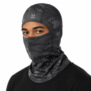 Cagoule Hiver Homme Serpent Noir