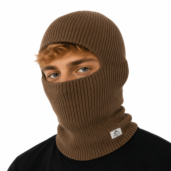 Cagoule Bonnet Homme Kaki
