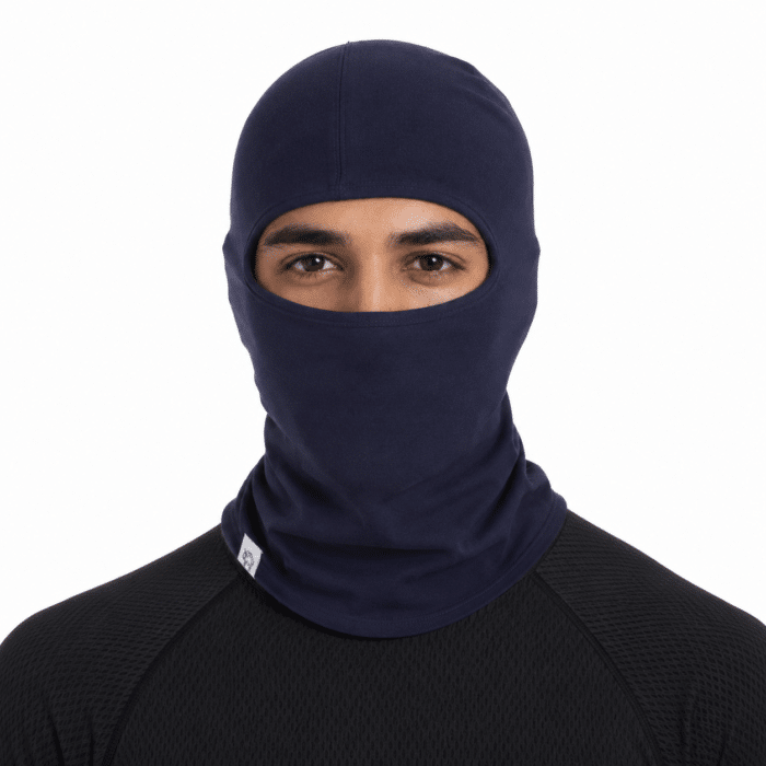 Cagoule Merinos Bleu