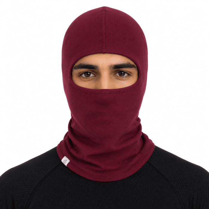 Cagoule Merinos Bordeau
