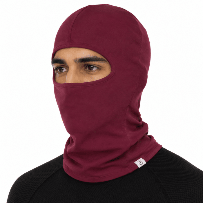 cagoule merinos bordeau
