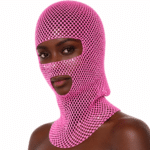 Cagoule Paillette Rose