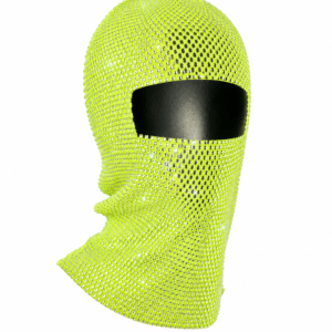 Cagoule Paillette Jaune