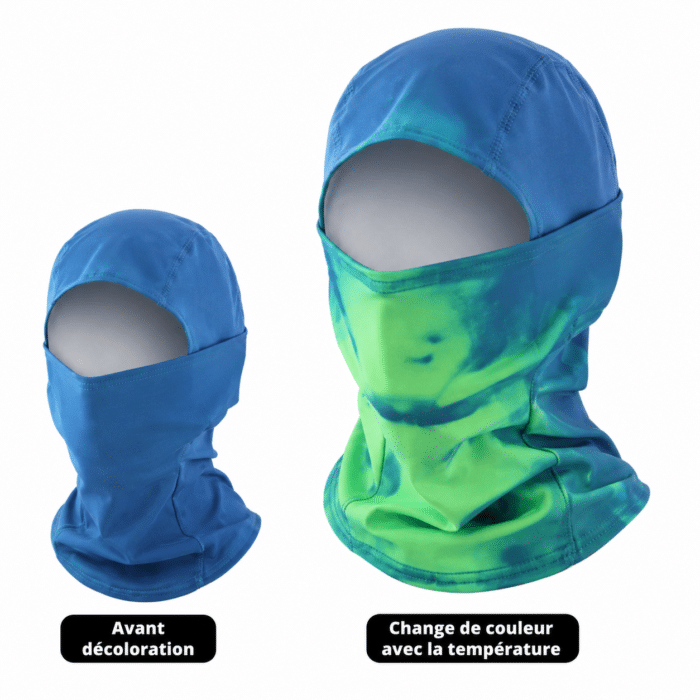 cagoule thermique bleu