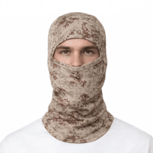 Cagoule Passe Montagne Camouflage Sable