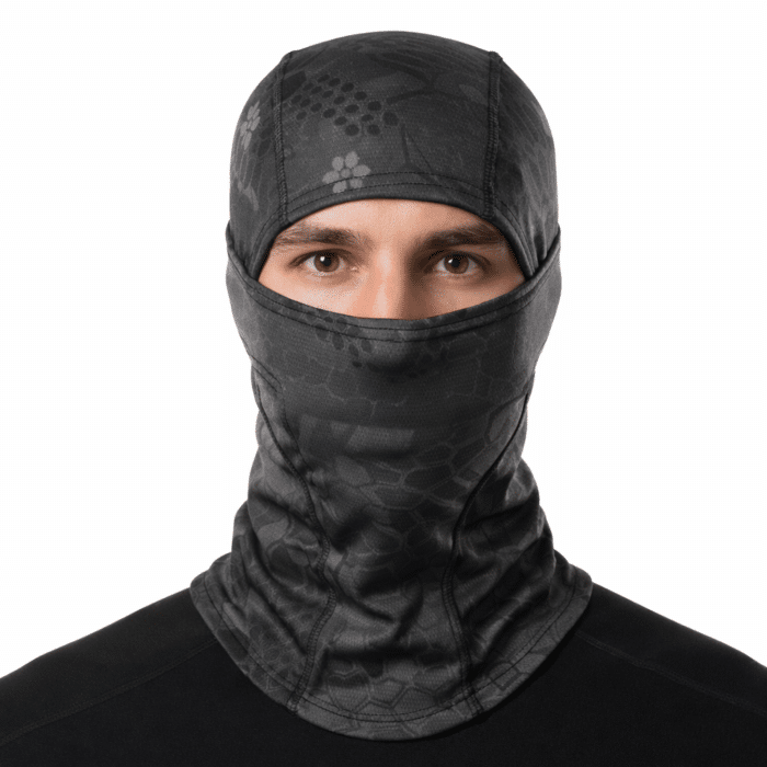 Cagoule Hiver Homme Serpent Noir