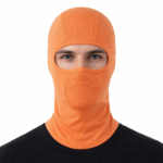 Cagoule Moto en Soie Orange