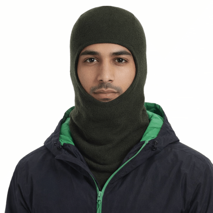 Cagoule Merinos Vert