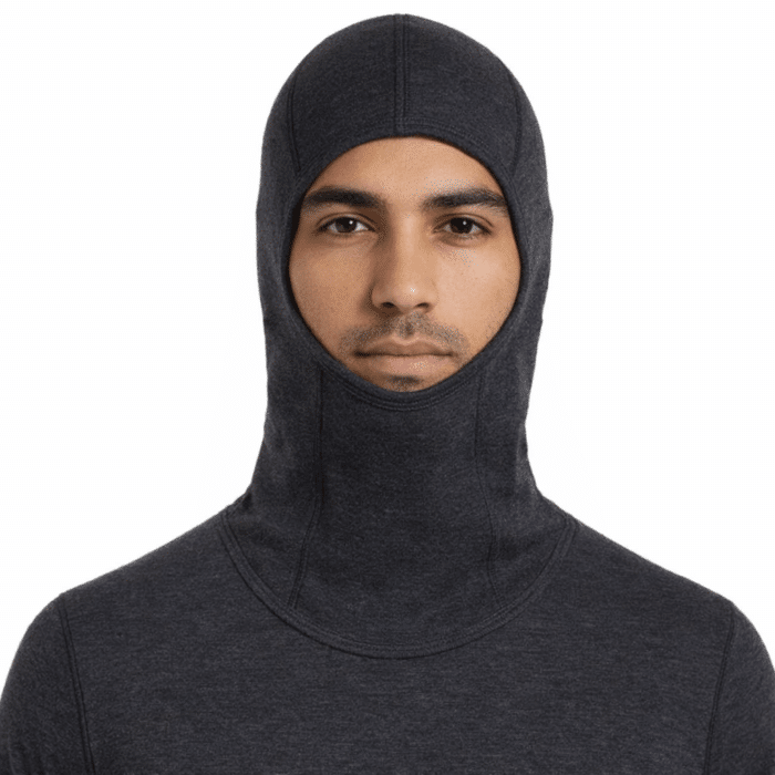 Cagoule Merinos Grise