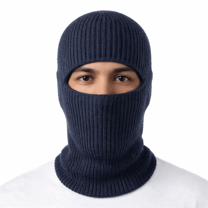 Cagoule Bonnet Homme Bleu