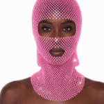 Cagoule Paillette Rose