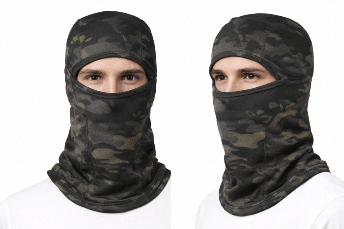 Cagoule Hiver Homme Camouflage Nuit