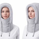 Cagoule Hiver Femme Grise