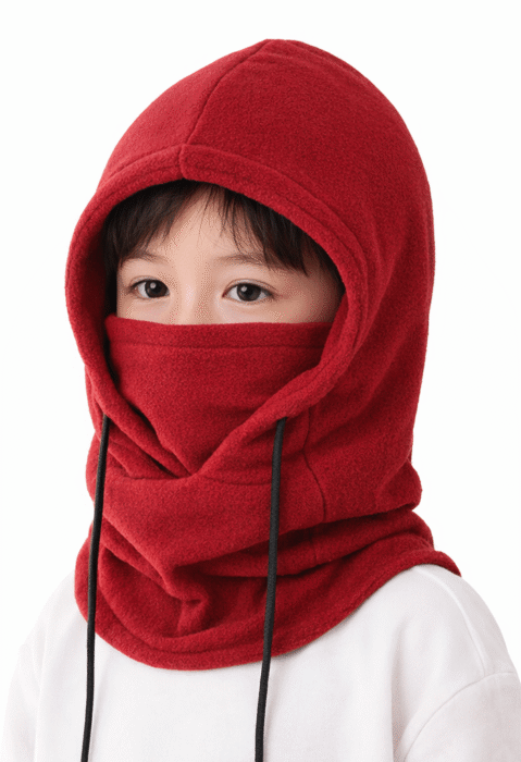 Cagoule Ski Enfant Rouge