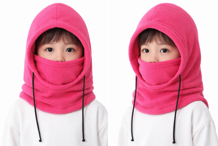 Cagoule Ski Enfant Rose