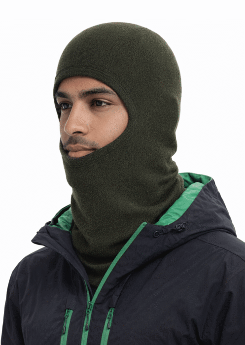 Cagoule Merinos Vert