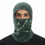 Cagoule Thermique Léopard Vert