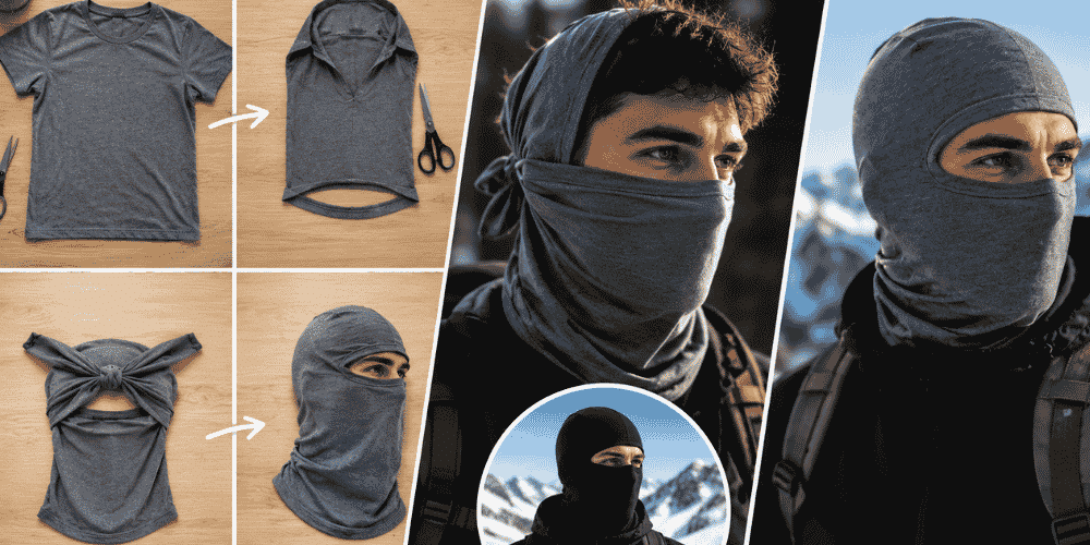 Comment faire une cagoule avec un t shirt