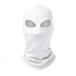 Cagoule Braquage Blanche