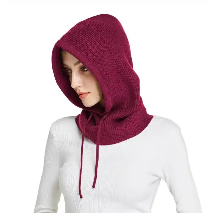 Cagoule Femme Bordeaux